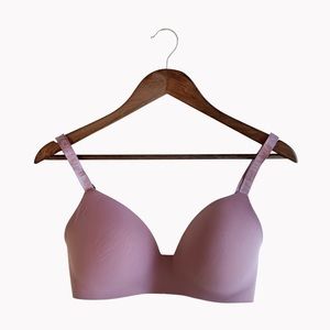 VICTORIA’S SECRET Lightly Lined Wireless Plum 32DD